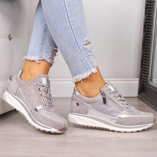 Levoire | Fermeture Éclair Semelles Chaussures Ergonomiques Baskets Femme