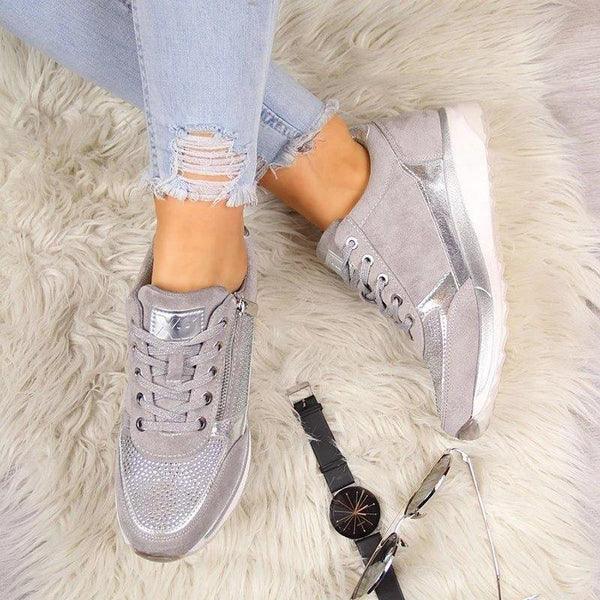 Levoire | Fermeture Éclair Semelles Chaussures Ergonomiques Baskets Femme