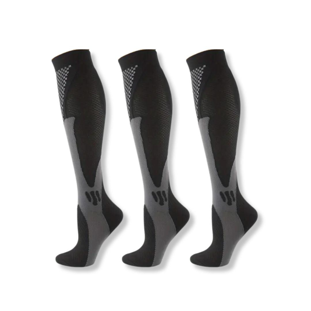 Levoire | Chaussettes Puristes Pour Hommes Noir (2+1 GRATUITEMENT)