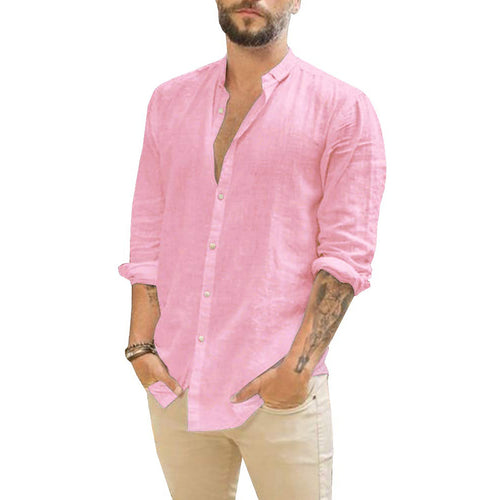 Levoire | Chemise En Lin 100% Pour Homme Pour Une Journée D'Été Décontractée