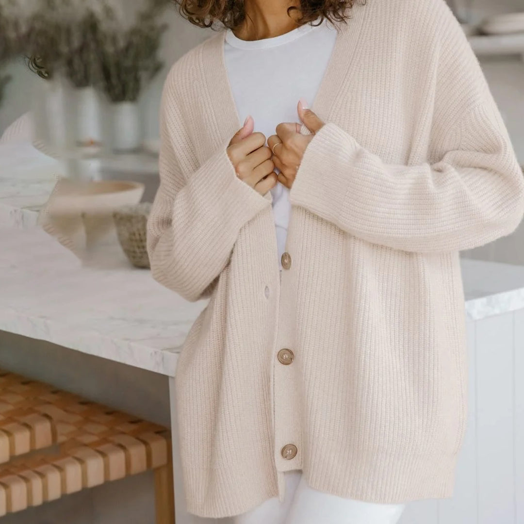 Levoire | Eng Ajustée Veste En Tricot Pour Femmes