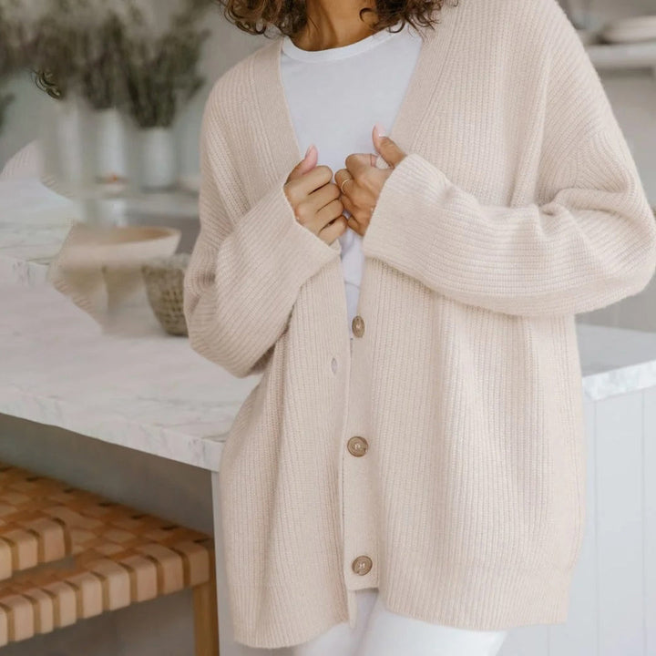 Levoire | Eng Ajustée Veste En Tricot Pour Femmes