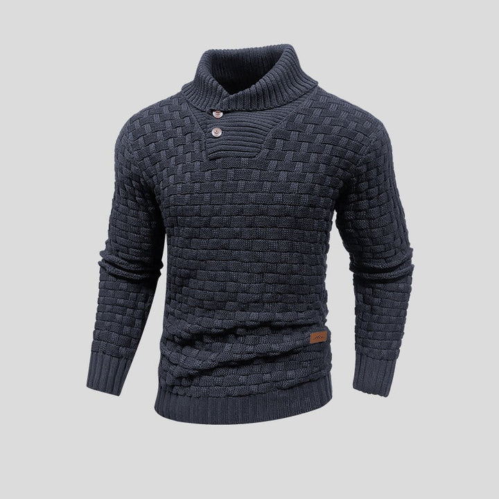 Levoire | Pulls En Laine Élégants Et Chauds Pour Hommes Gris foncé