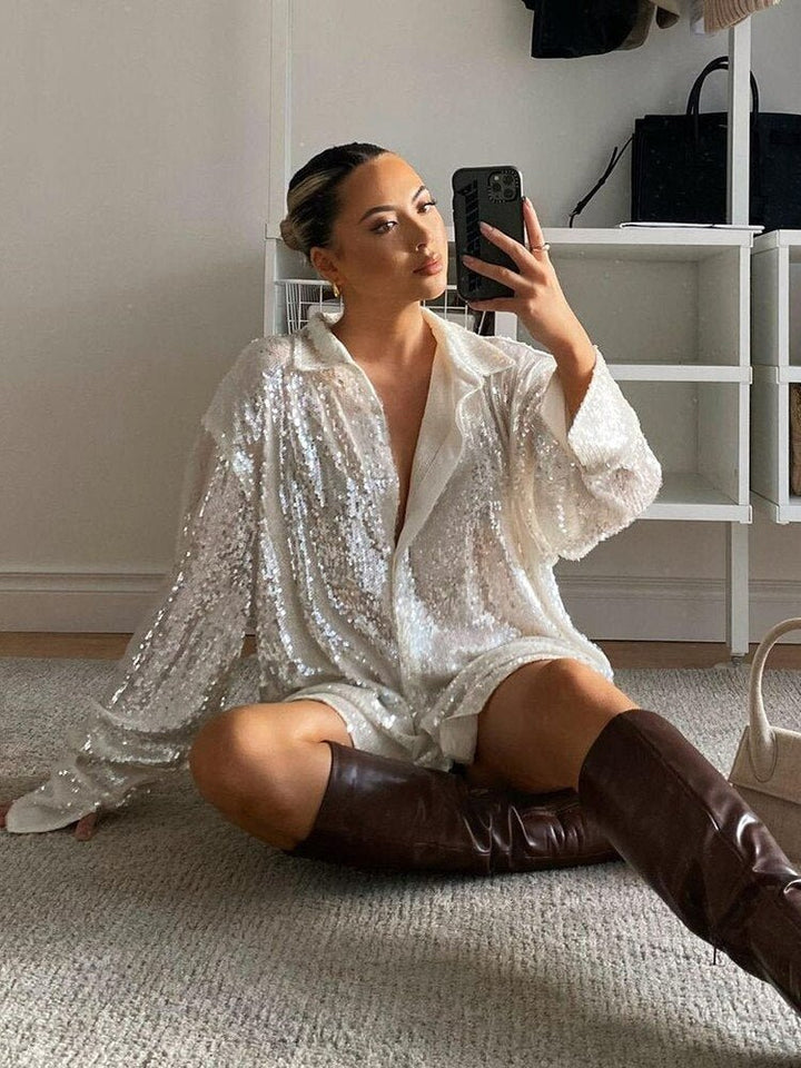 Levoire | Chemise À Paillettes