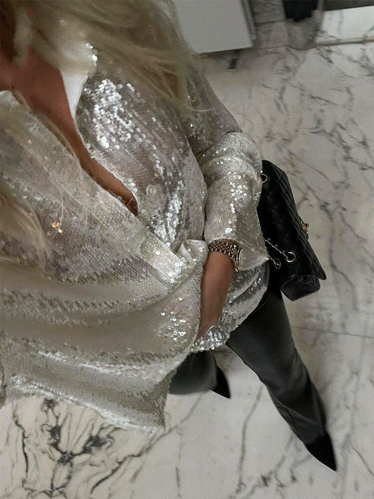 Levoire | Chemise À Paillettes