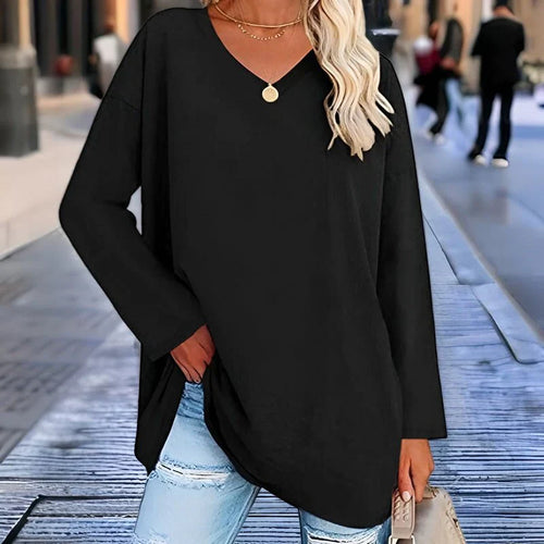 Levoire | Pull Grande Taille Avec Décolleté En V Pour Dames