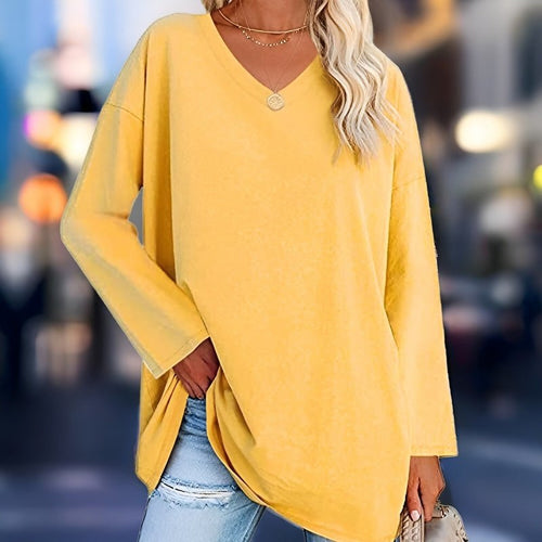 Levoire | Pull À Col En V À Manches Longues Mode Femme
