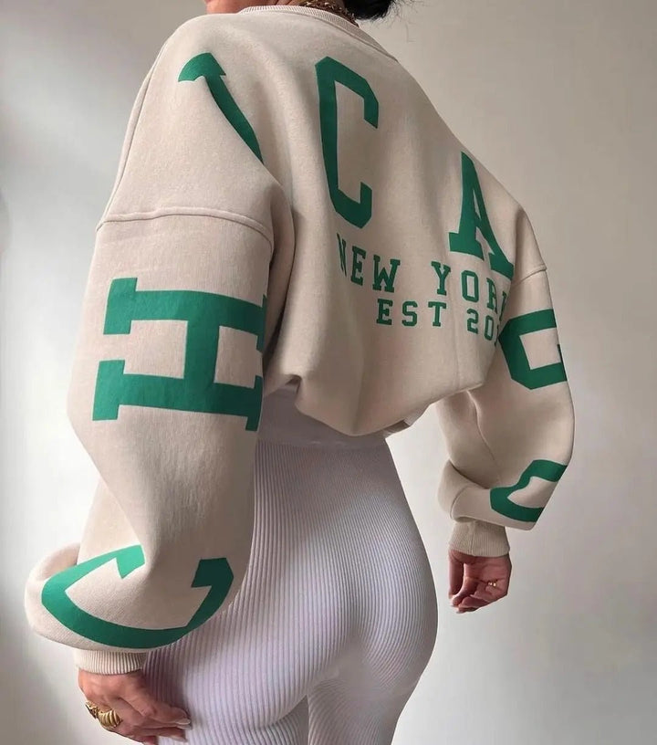 Levoire | Sweatshirt Loose Fit Chaud Pour Femmes