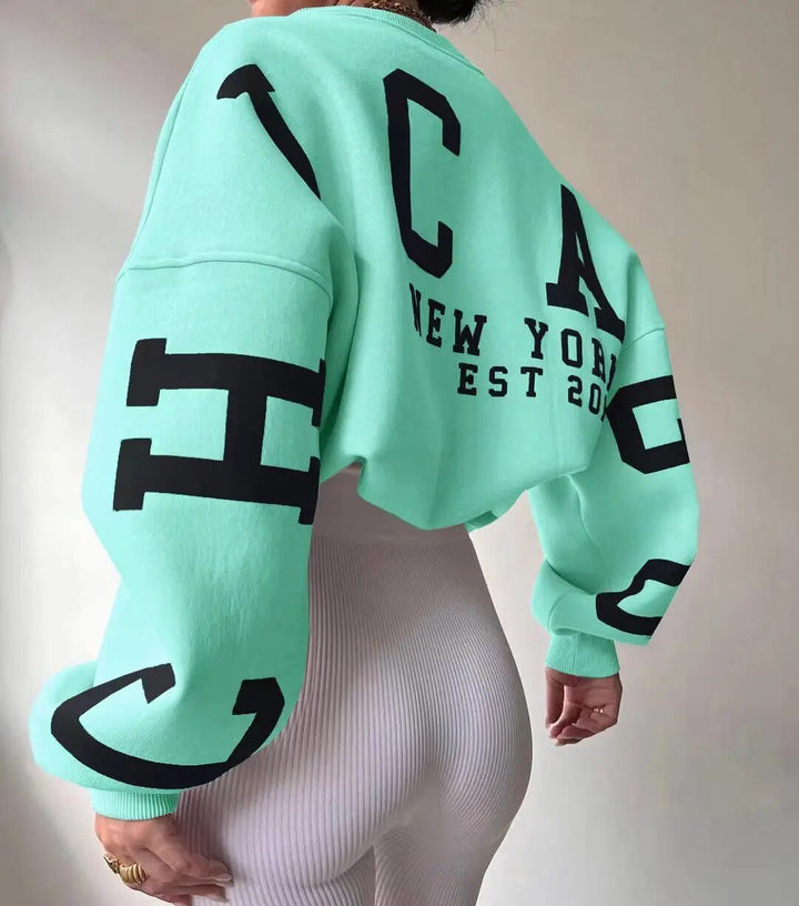 Levoire | Sweatshirt Loose Fit Chaud Pour Femmes