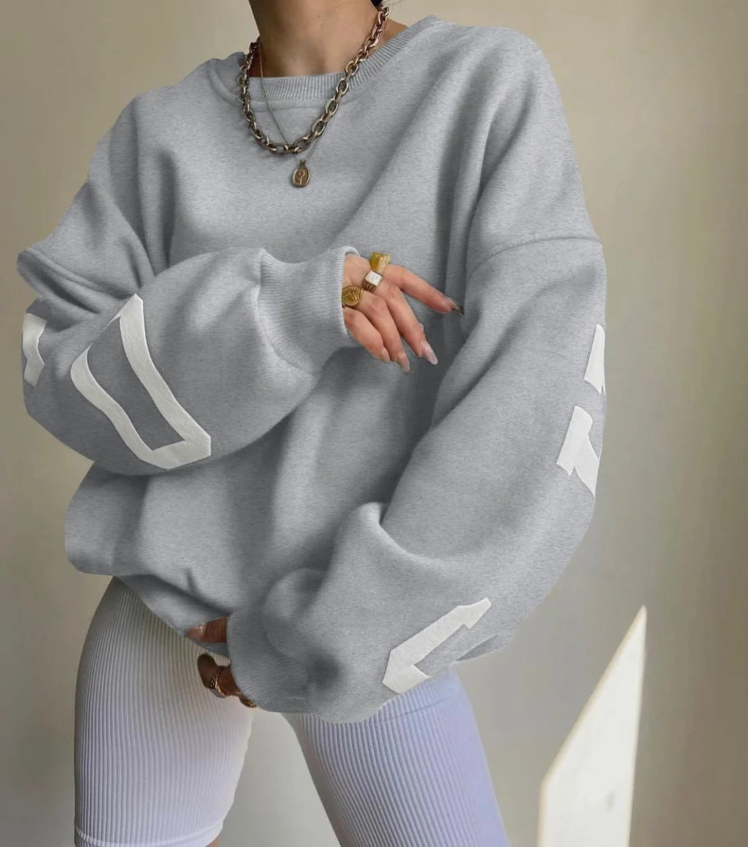 Levoire | Sweatshirt Loose Fit Chaud Pour Femmes