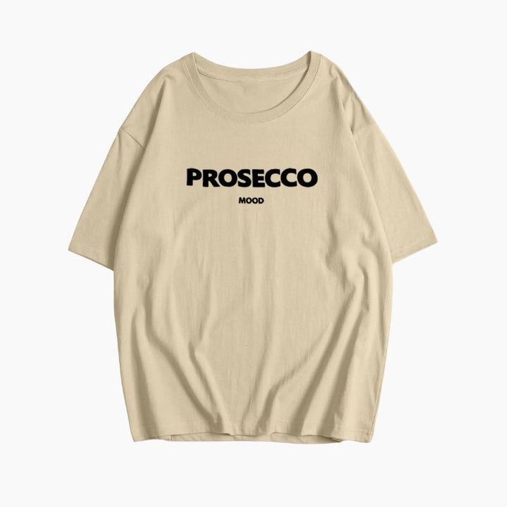 Levoire | T-Shirt Col Rond Coupe Lâche T-Shirts Pour Femmes Vêtements Pour Femmes Beige