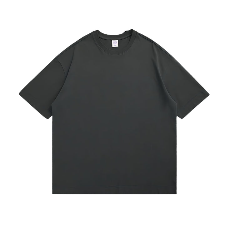 Levoire | T-Shirt Unisexe Modèle Décontracté T-Shirt Avec Col Rond T-Shirts Hip Hop Gris foncé