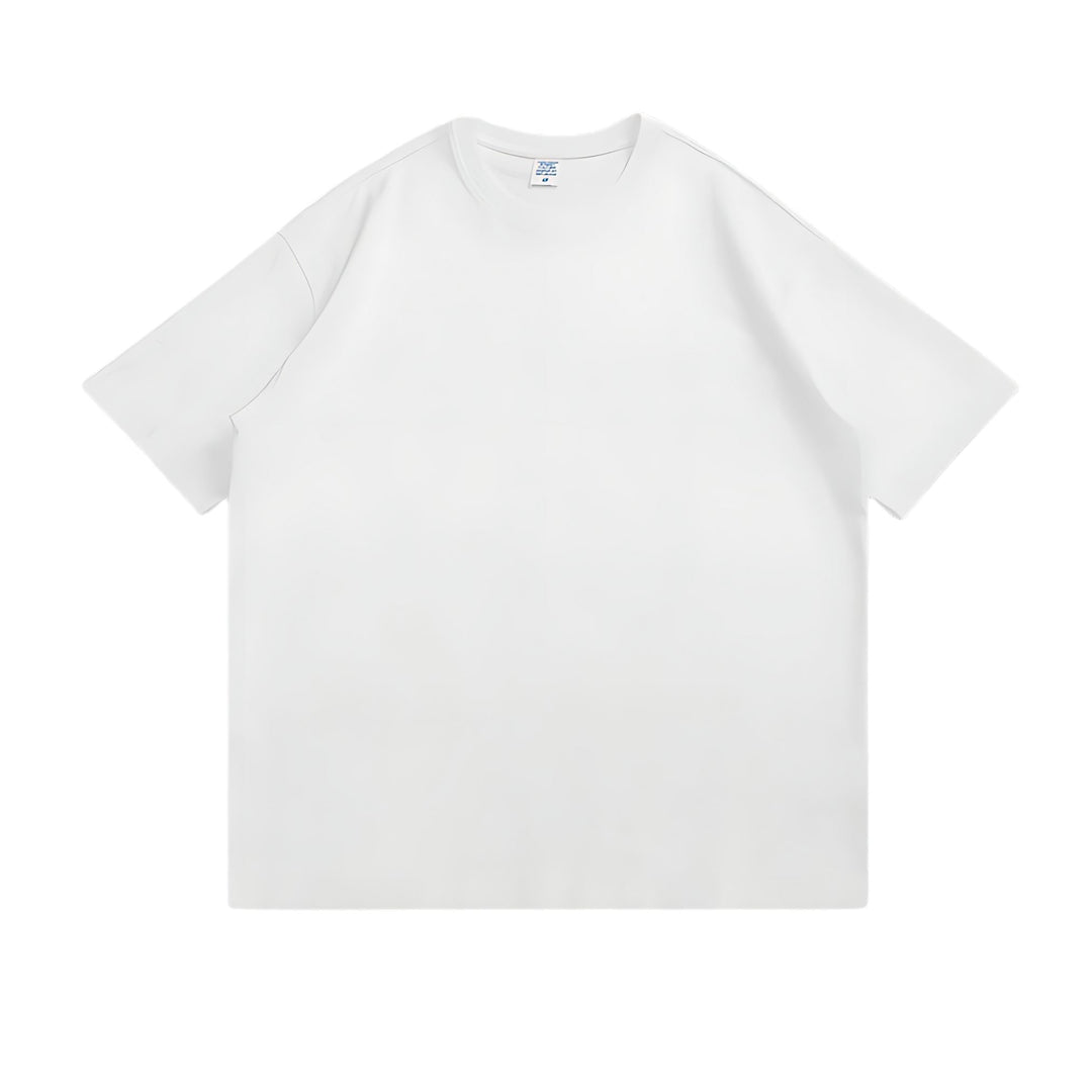 Levoire | T-Shirt Unisexe Modèle Décontracté T-Shirt Avec Col Rond T-Shirts Hip Hop Blanc
