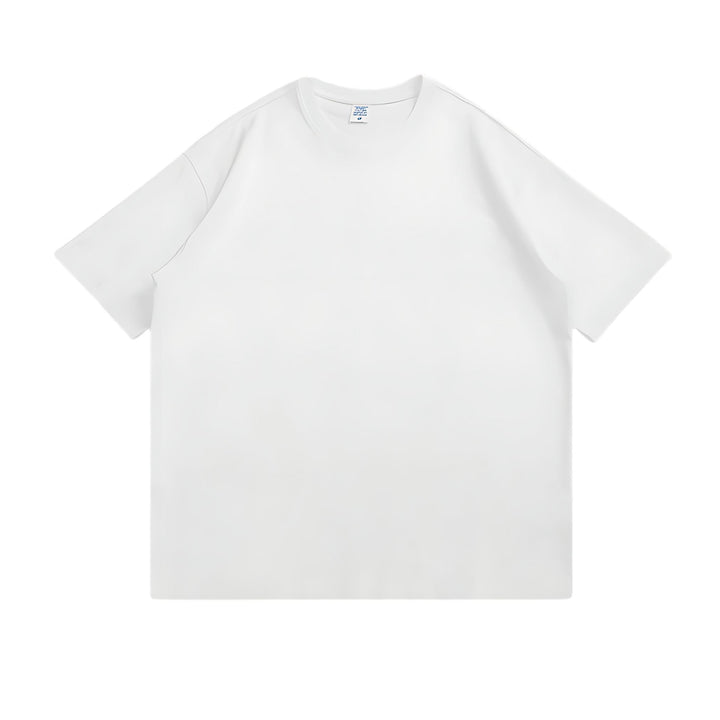 Levoire | T-Shirt Unisexe Modèle Décontracté T-Shirt Avec Col Rond T-Shirts Hip Hop Blanc