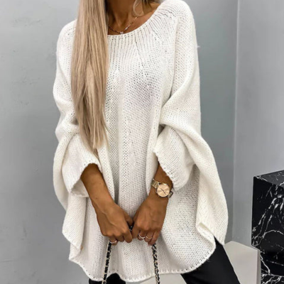 Levoire | Coupe Décontractée Pull En Tricot Confortable Femme Tricot