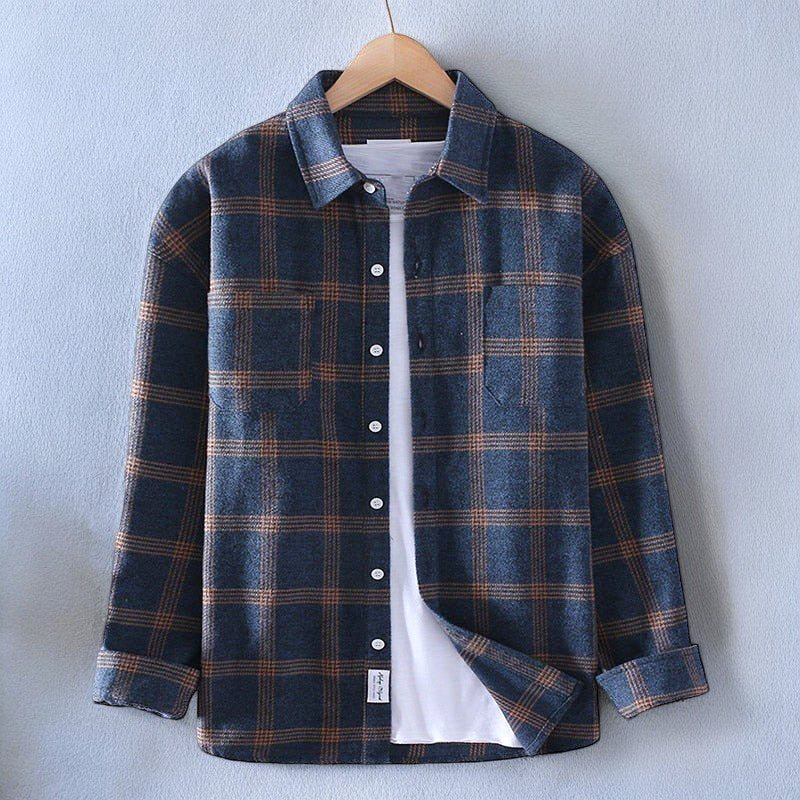 Levoire | Chemise Classique Pour Hommes BLEU