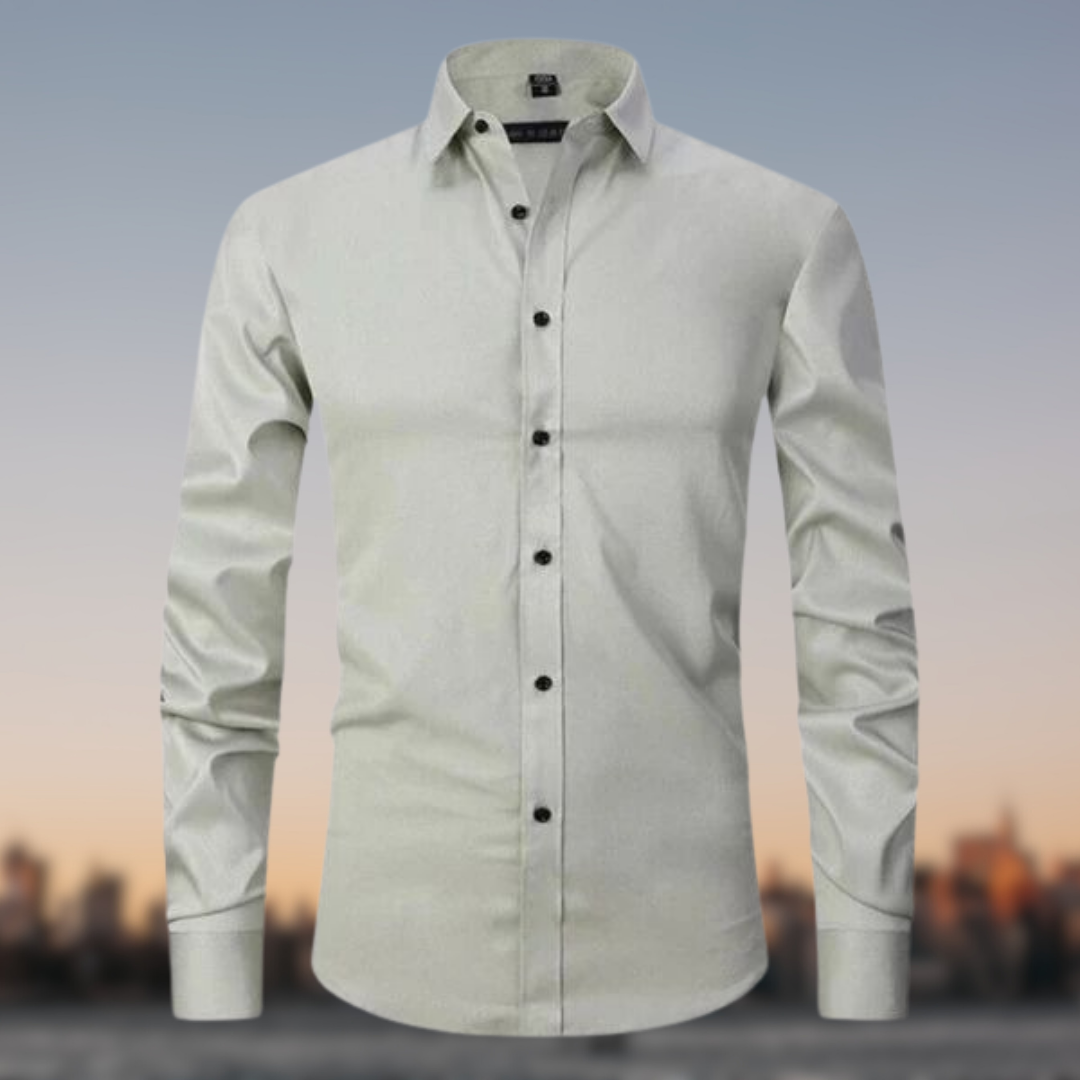 Levoire | T-shirt extensible sans plis T-shirt vert