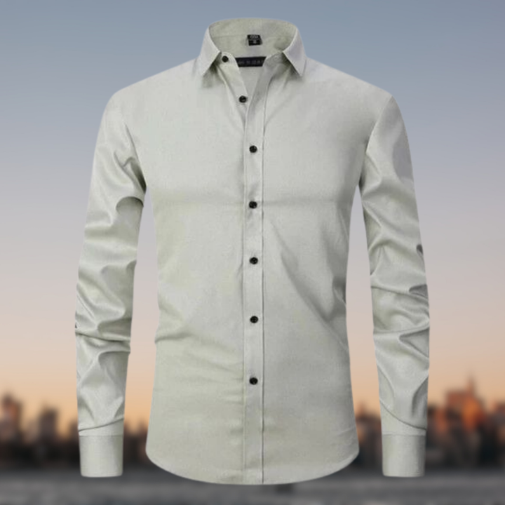 Levoire | T-shirt extensible sans plis T-shirt vert