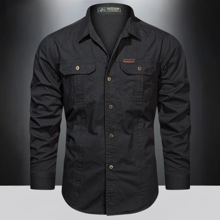 Levoire | Chemise Cargo Noir