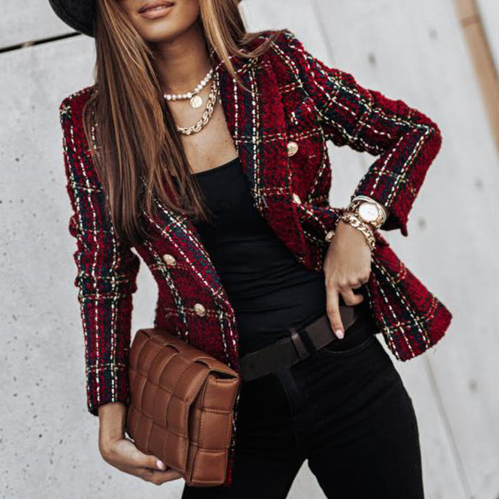 Levoire | Blazer Ibiza Avec Motif Bordeaux