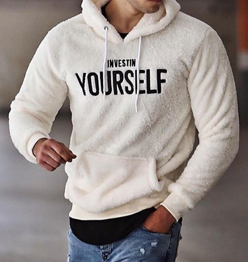 Levoire | Sweat À Capuche Confortable En Sherpa Crème