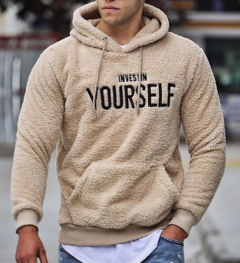 Levoire | Sweat À Capuche Confortable En Sherpa Beige