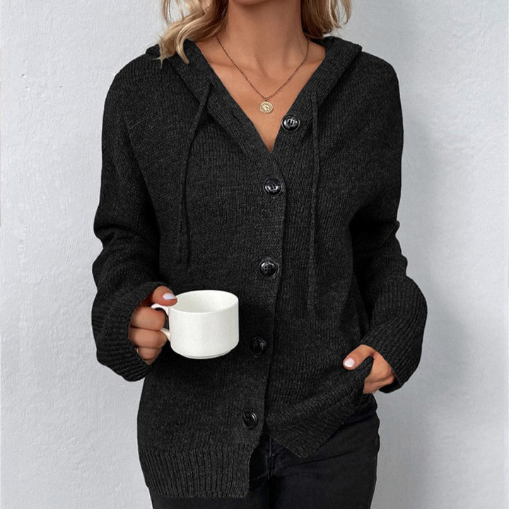 Levoire | Veste en tricot luxueuse pour femmes Noir