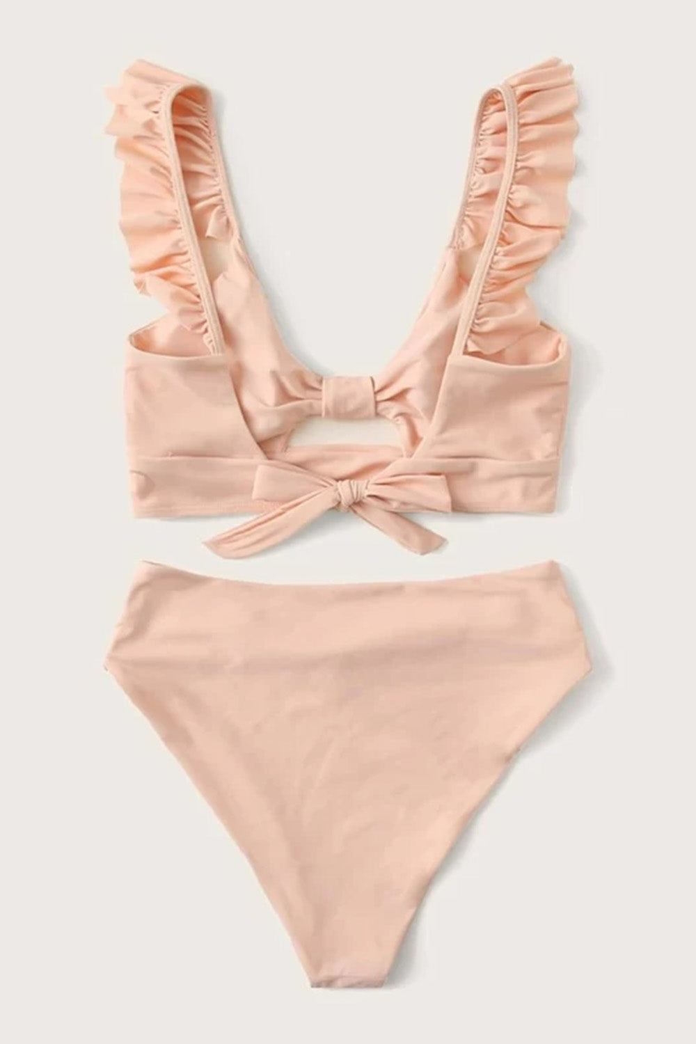 Levoire | Trim Knot Front Haut-Coupé Bikini Maillot de Bain