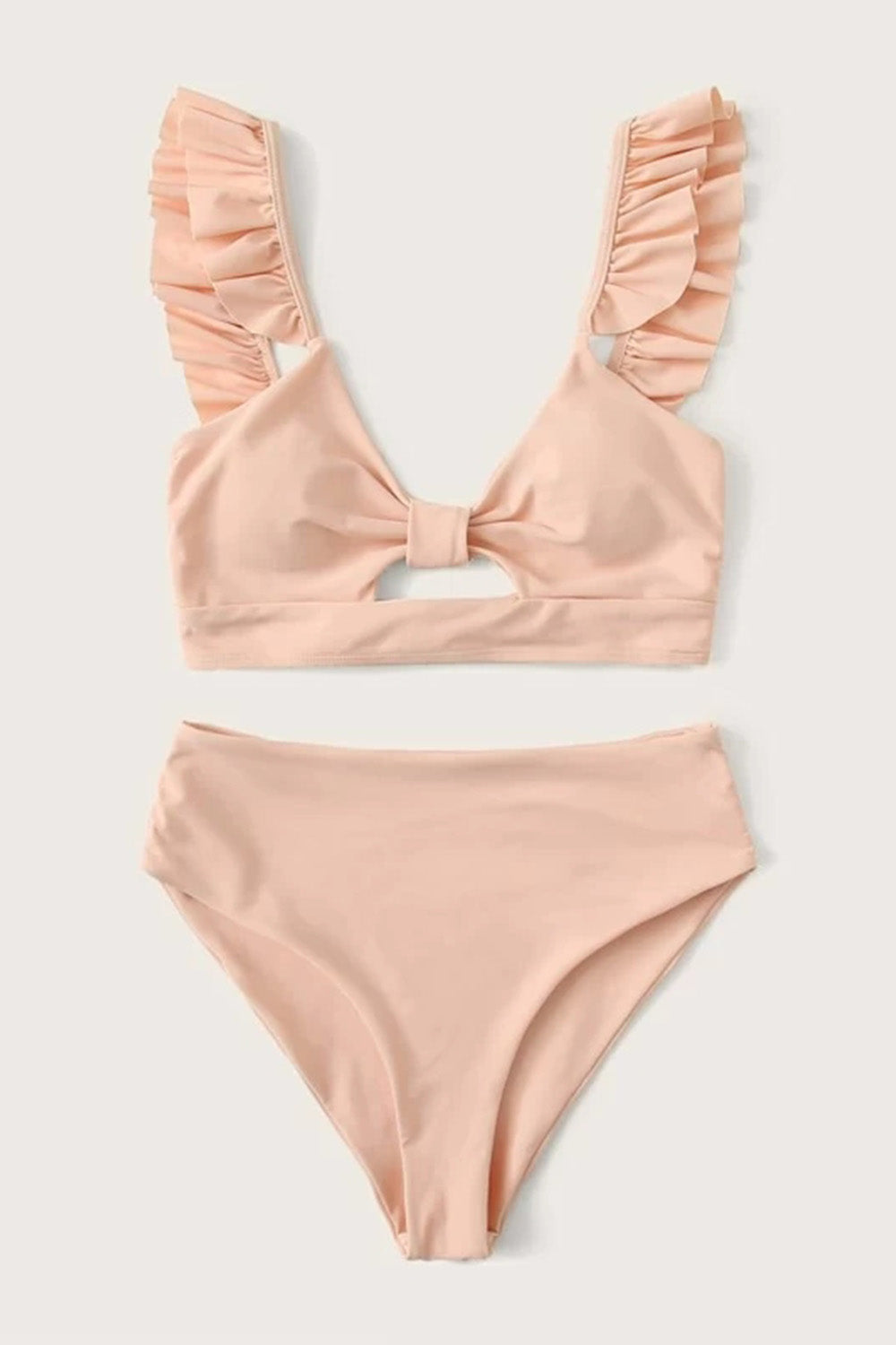 Levoire | Trim Knot Front Haut-Coupé Bikini Maillot de Bain