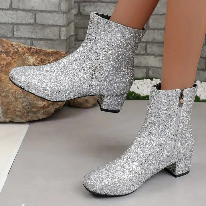 Levoire | Bottes De Fête Robustes Pour Les Jours Froids Gris argenté