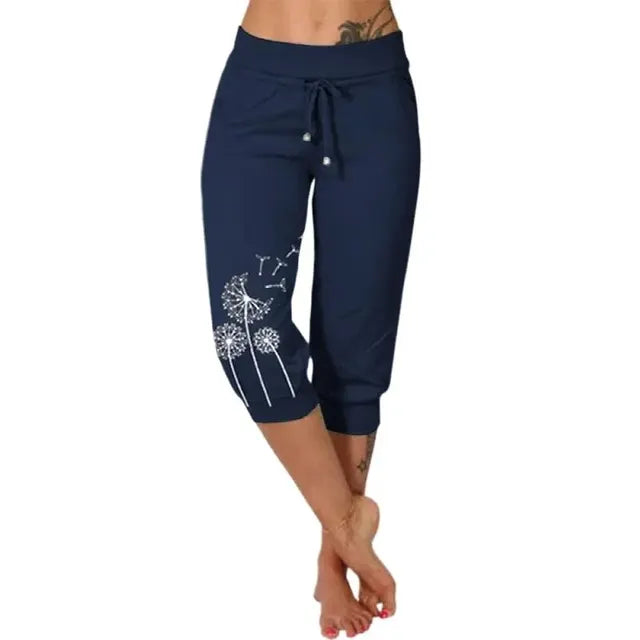 Levoire | Pantalons de loisirs confortables pour femmes Bleu Foncé