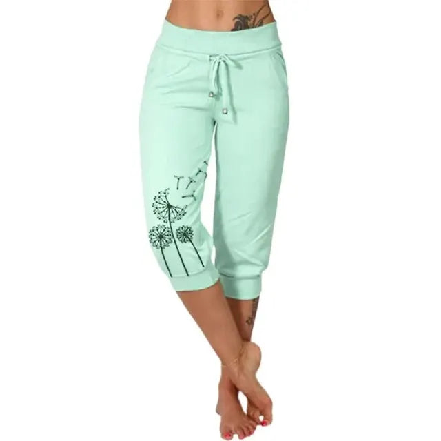 Levoire | Pantalons de loisirs confortables pour femmes Vert Clair