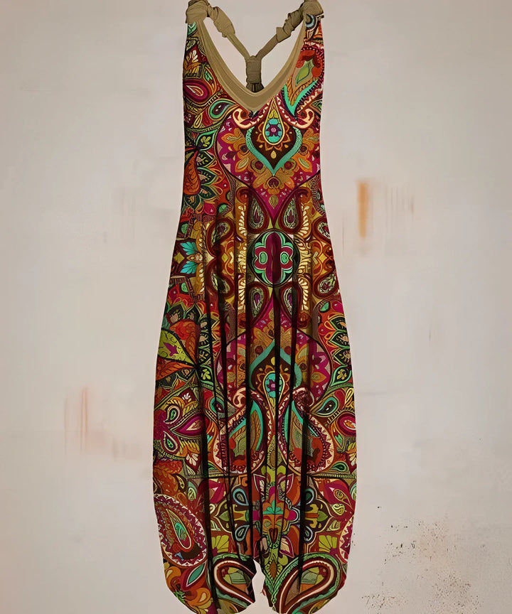 Levoire | Combinaison Boho Imprimée Pour Femmes Blume 7