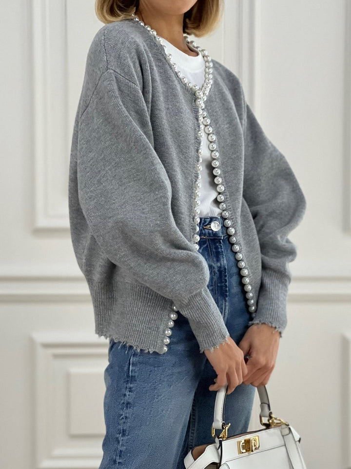 Levoire | Veste Grande Taille Coupe Légère Cardigan Mode Tricot Pour Femmes