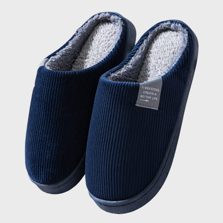 Levoire | Chaussures Chaudef pour Femmes Idéales pour une Utilisation Domestique Bleu