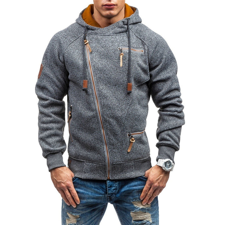 Levoire | Gilet À Capuche Pour Hommes Confort Et Style Ensemble Gris foncé