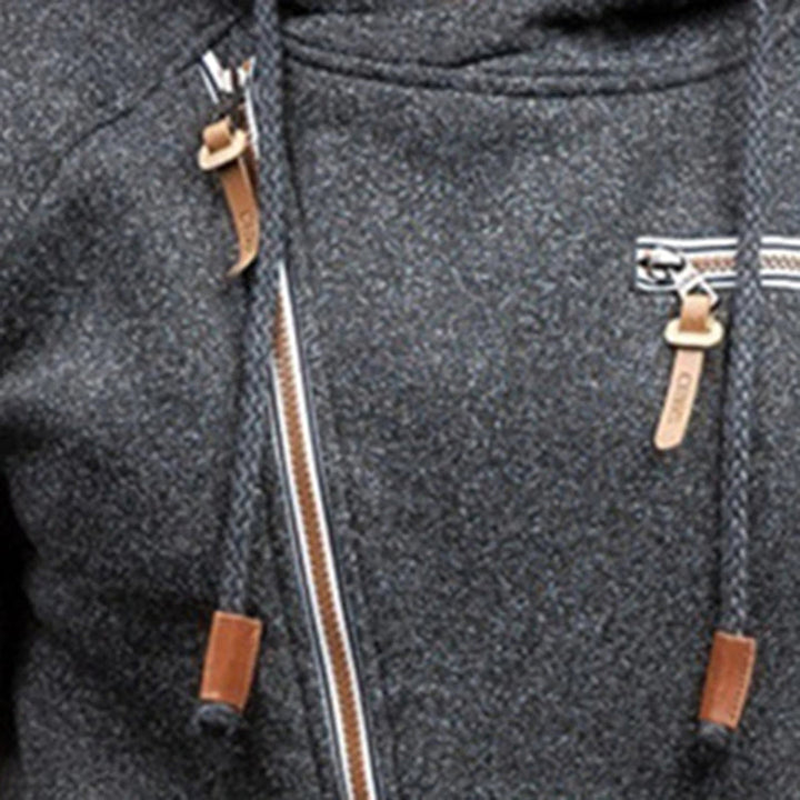 Levoire | Pull Slim À Manches Longues Avec Fermeture Éclair