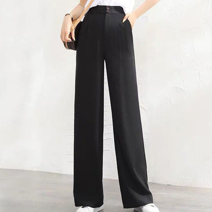 Levoire | Pantalons de loisirs à jambe large Noir