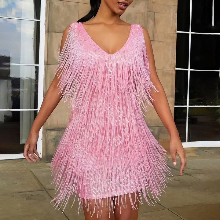 Levoire | Robe Portefeuille Décolleté V Rosa
