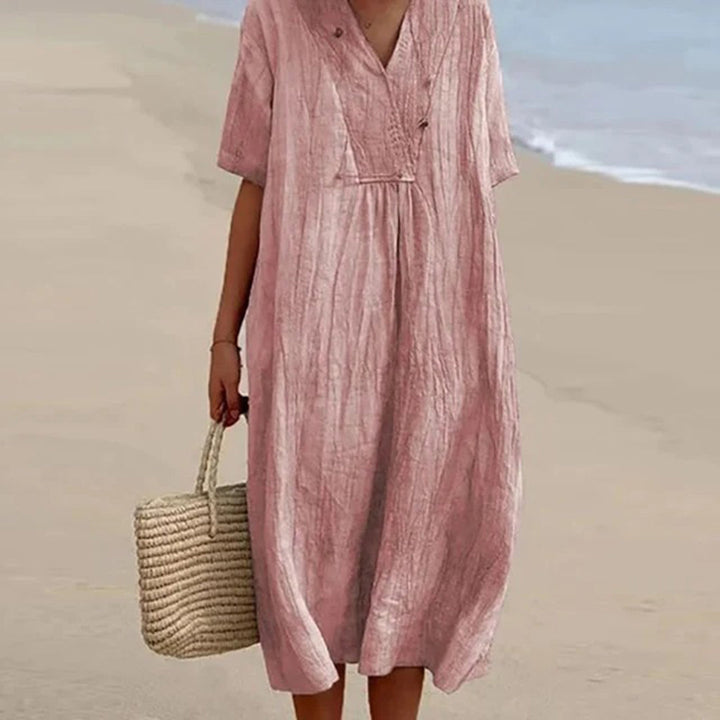 Levoire | Robe Décontractée Ample Rosa