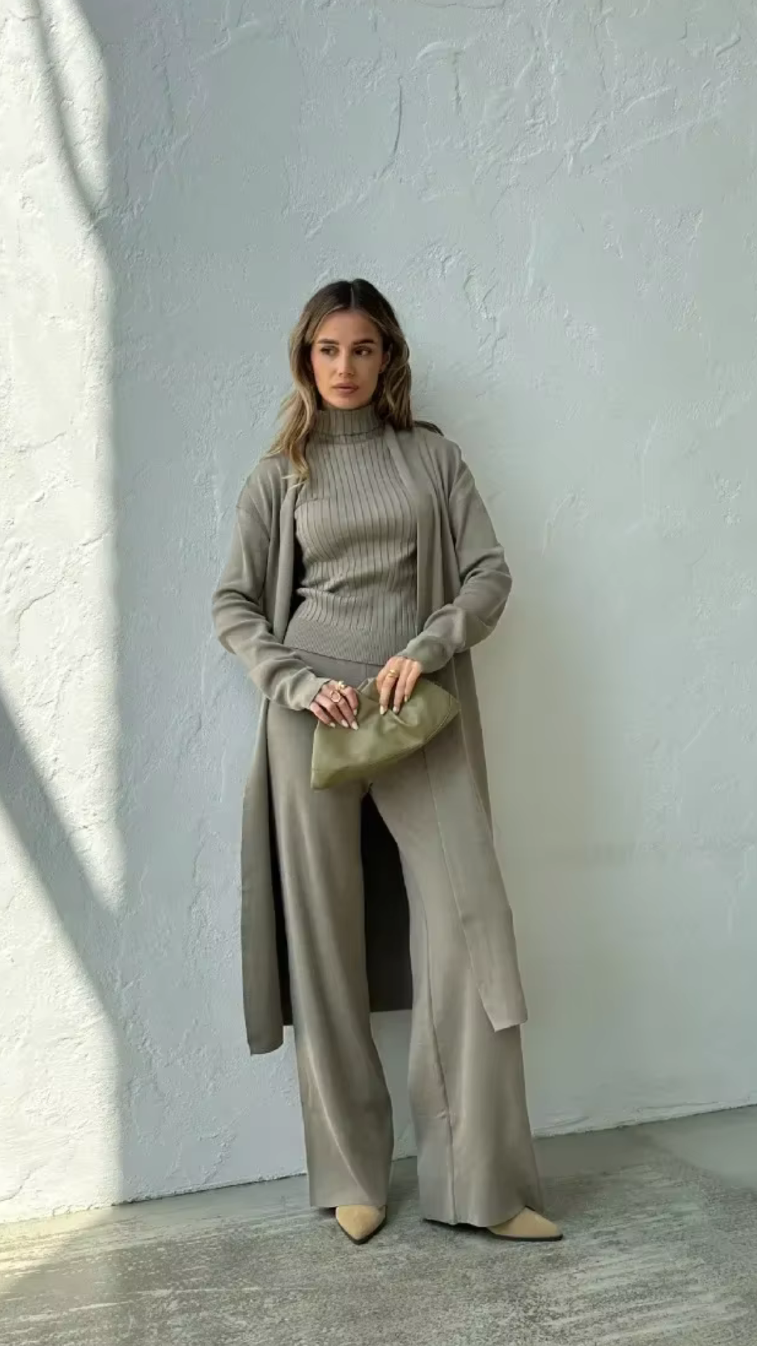 Levoire | Robe en coton exclusive Vert