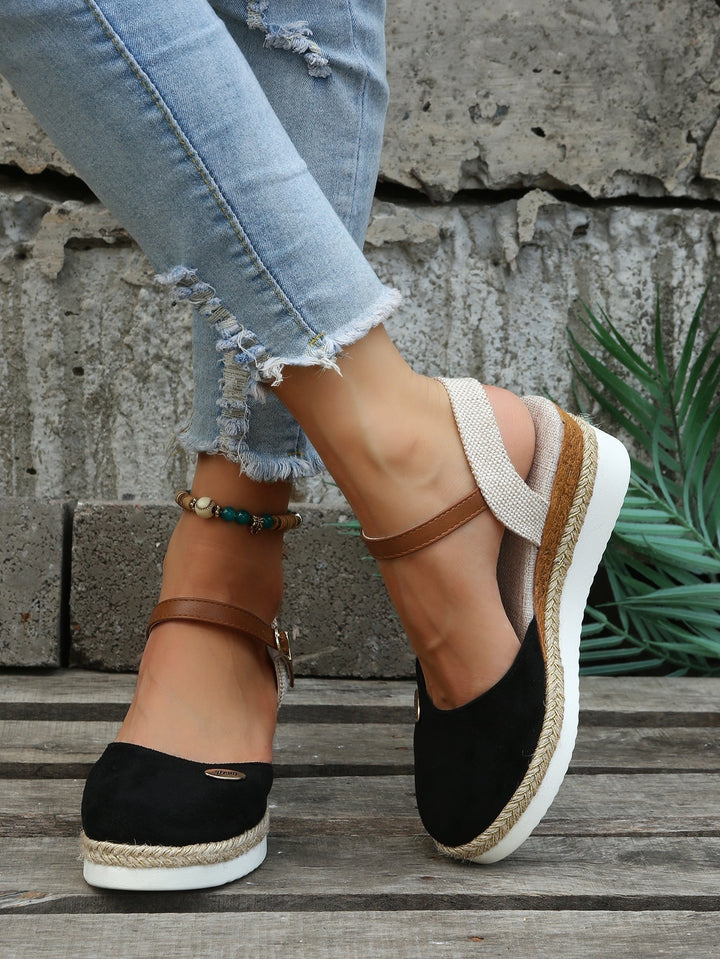 Levoire | Sandales À Lanières De Cheville Espadrilles Orthopédiques Sandales Pour Dames