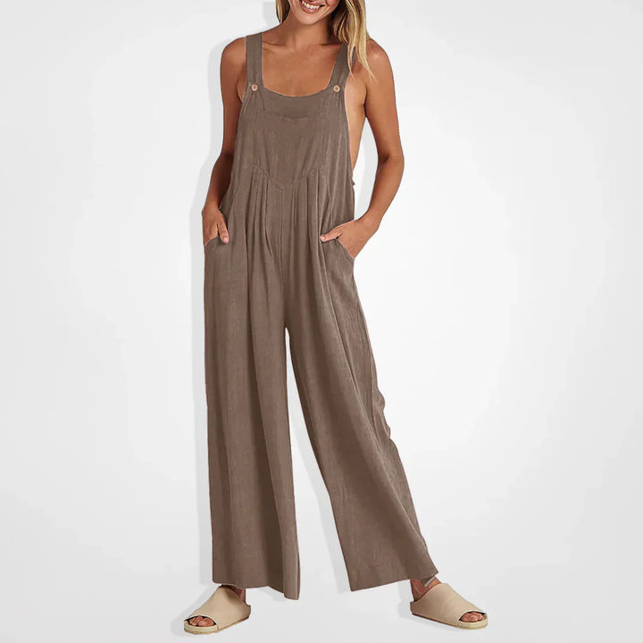 Levoire | Combinaisons femme jambes larges Kaki
