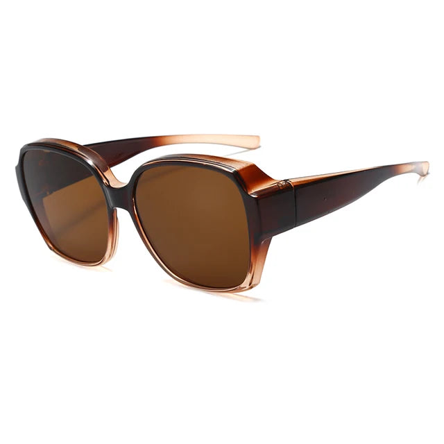 Levoire | Fit Sur Lunettes De Soleil Café