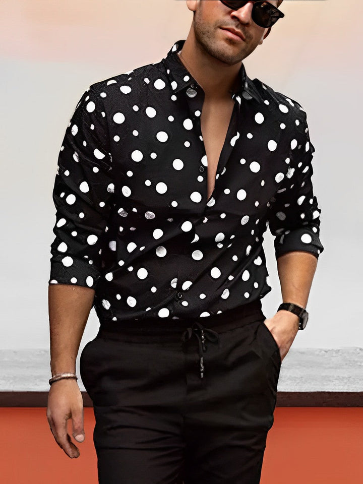 Levoire | Punkt Chemise À Manches Longues Chemise Boutonnée Raccourcie Chemise Pour Hommes