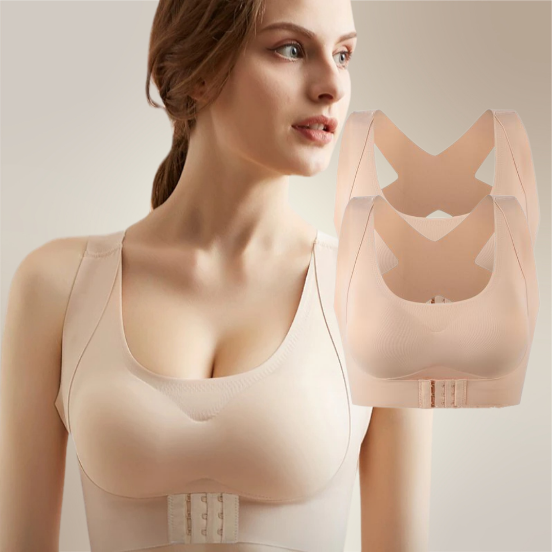Levoire | Soulagement De La Douleur Dorsale Soutien-Gorge Pour Femmes Nadia 2x Beige