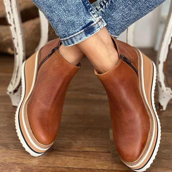 Levoire | Beautiful Ankle Shoes marron foncé