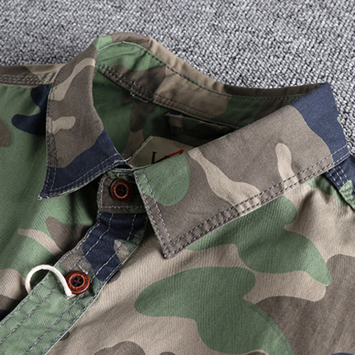 Levoire | Chemise Camouflage À Poches