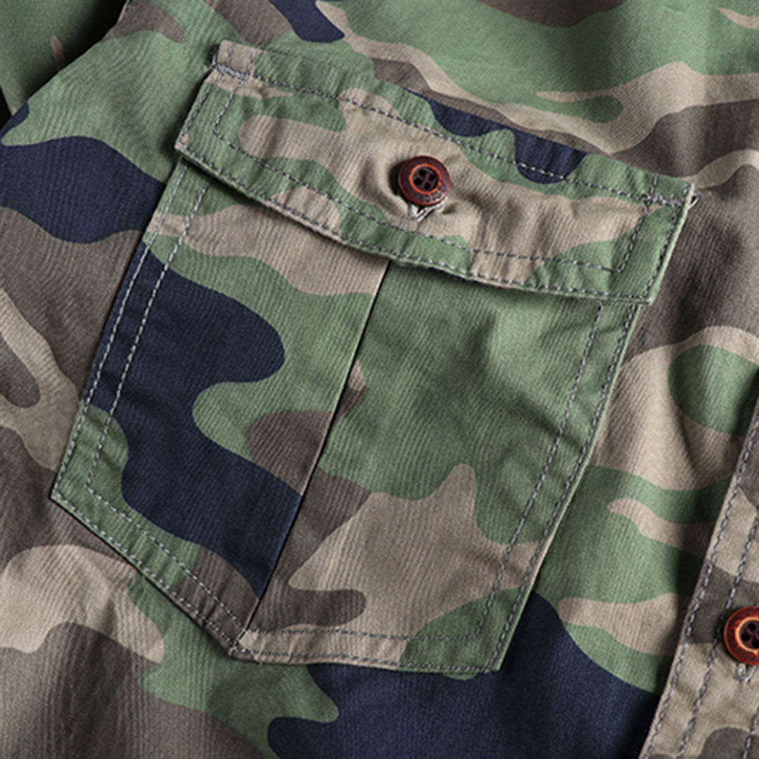 Levoire | Chemise Camouflage À Poches