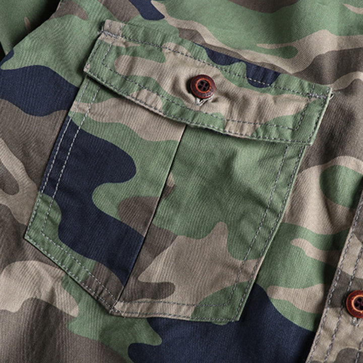 Levoire | Chemise Camouflage À Poches